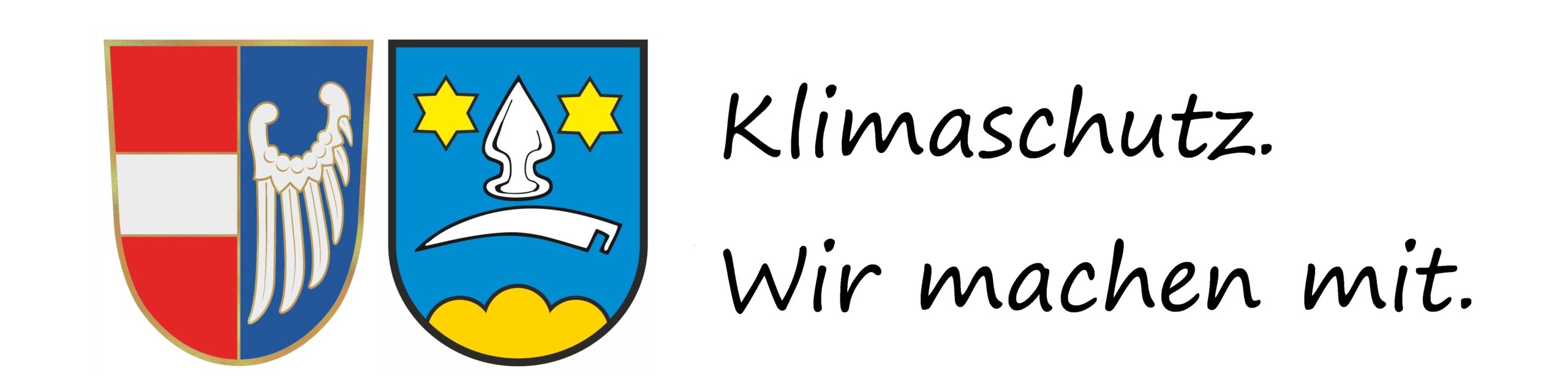 Wappen Endingen und Forchheim: Klimaschutz, wir machen mit!